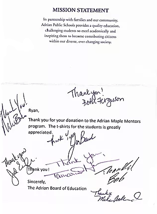 Adrian Maple Mentors