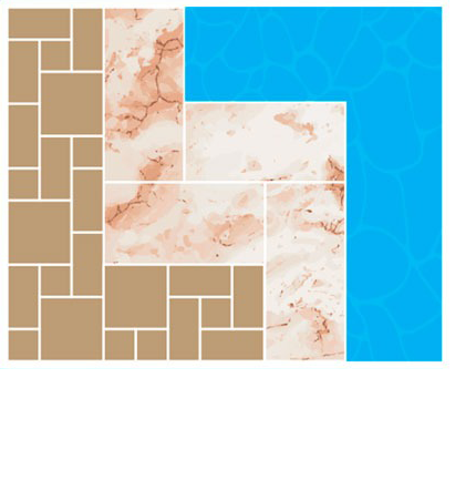 LELIS BRICK & POOLS Logo