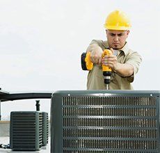 Commercial AC installation