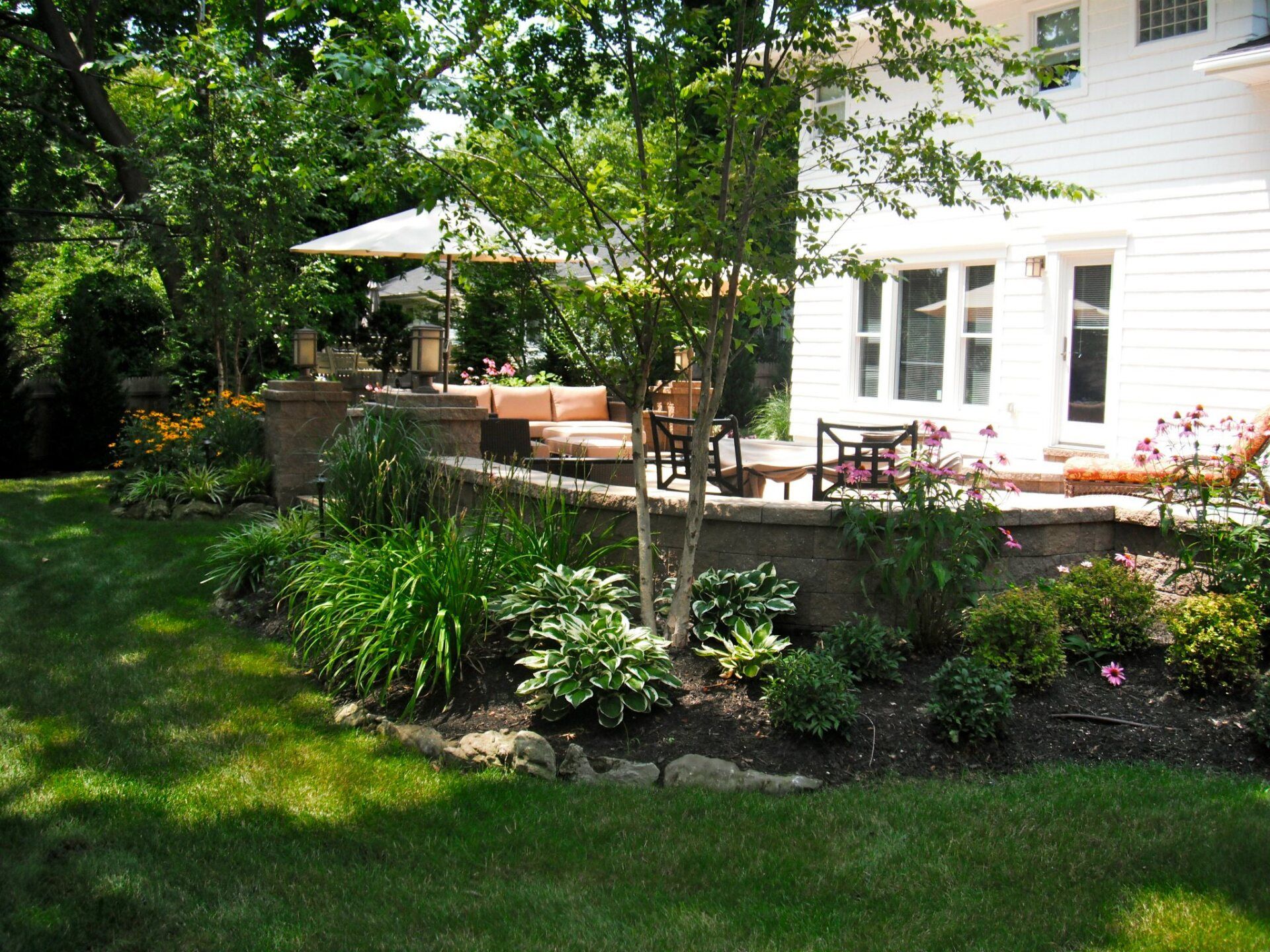 Residential garden