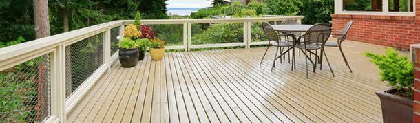 Deck benches and planters