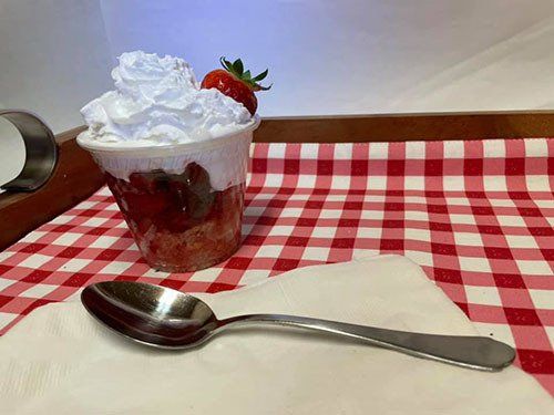 strawberry shortcake parfaits