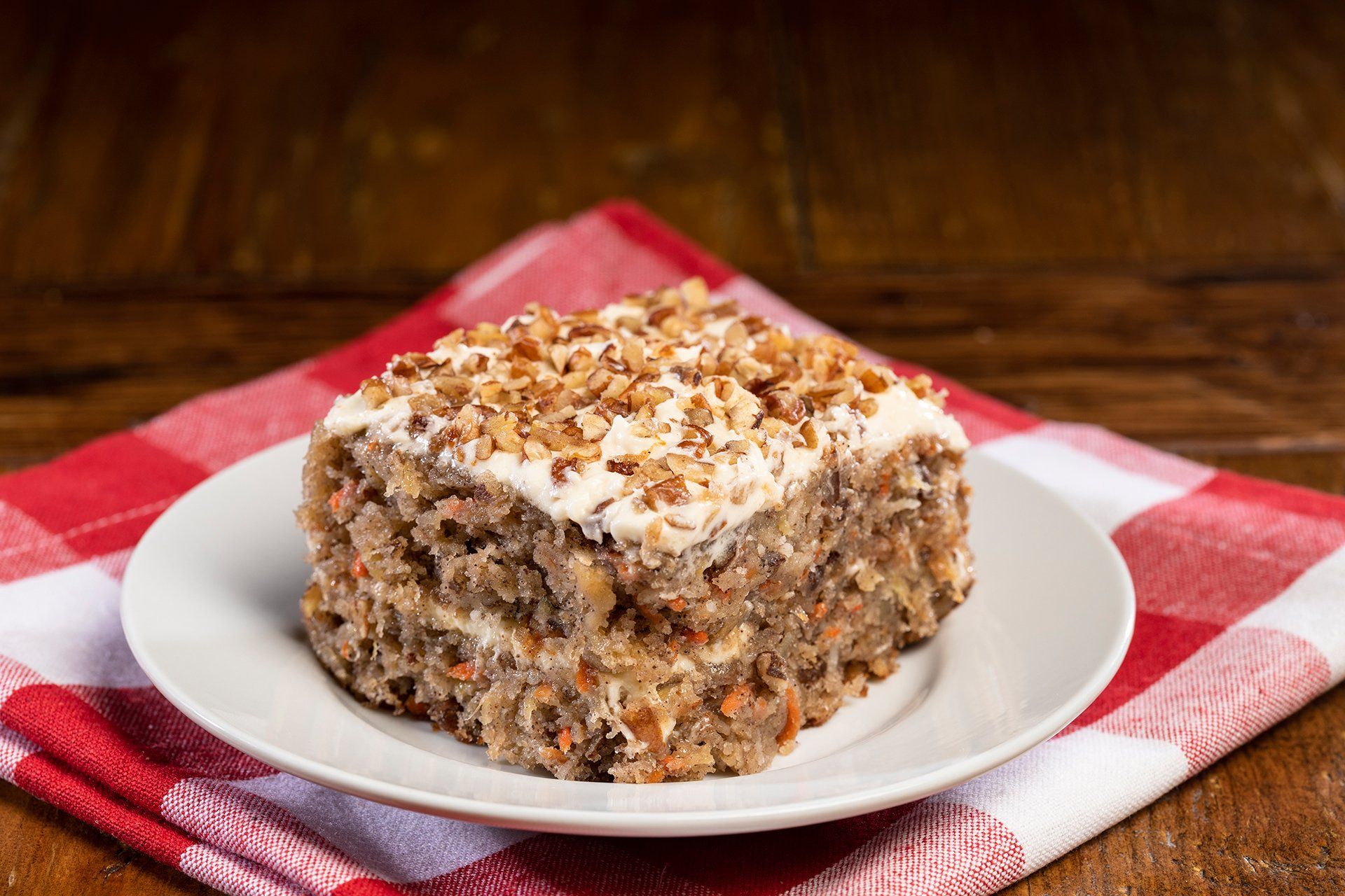 homemade carrot cake
