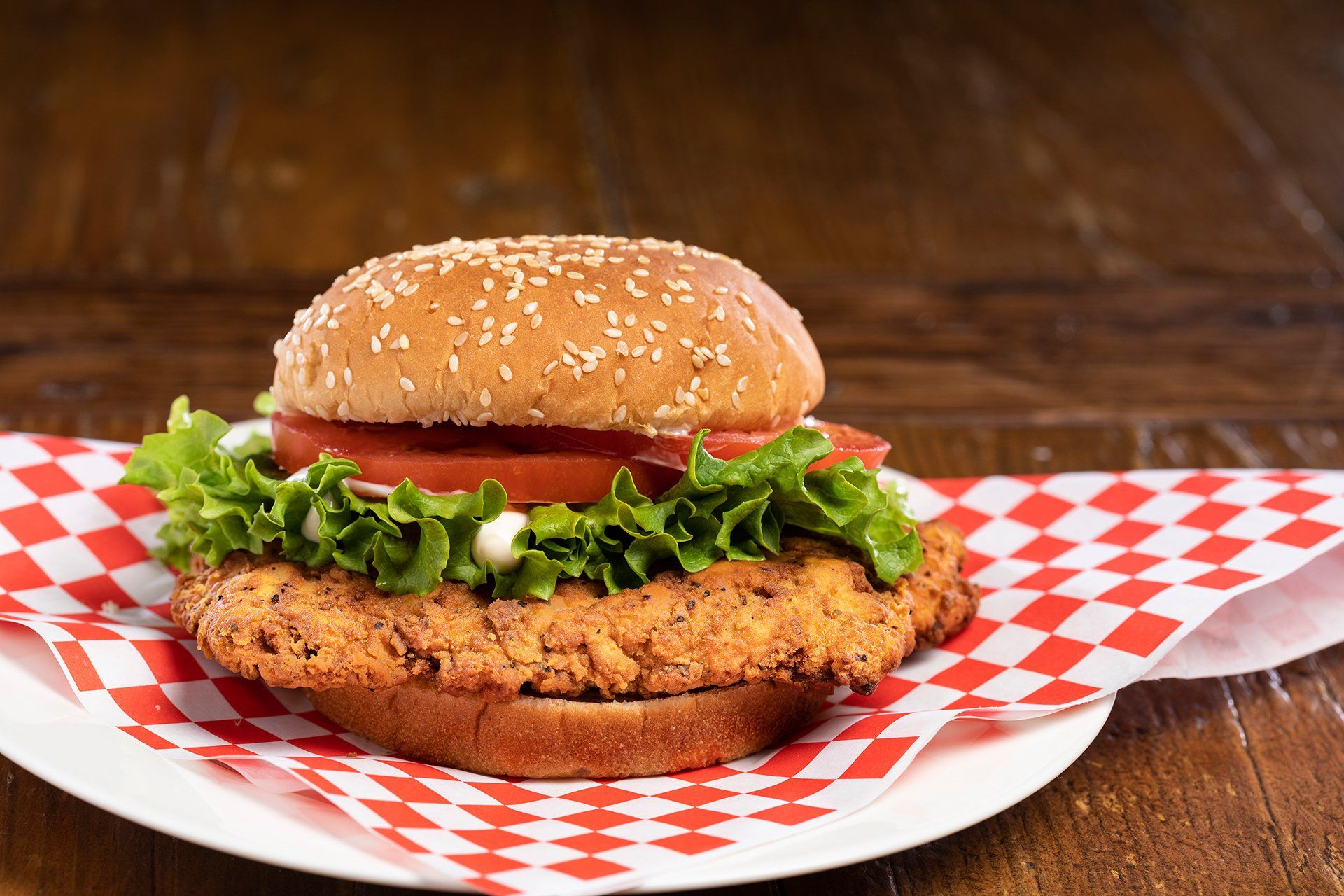crispy chicken sandwich