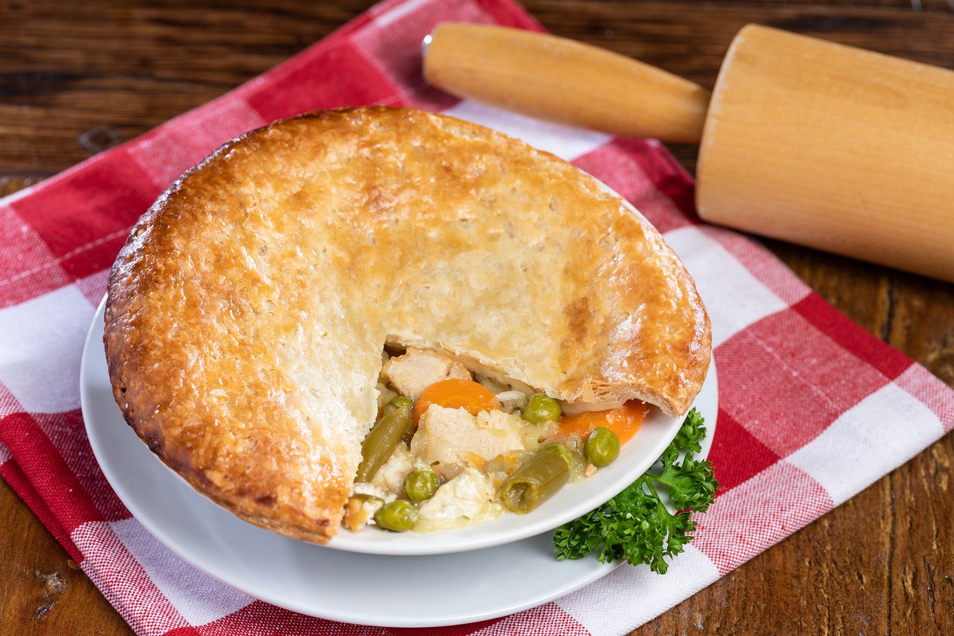 homemade pot pie