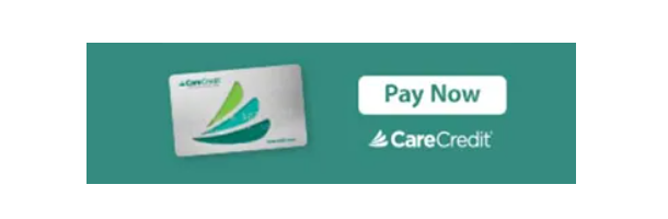 A picture of a pay now button for carecredit.