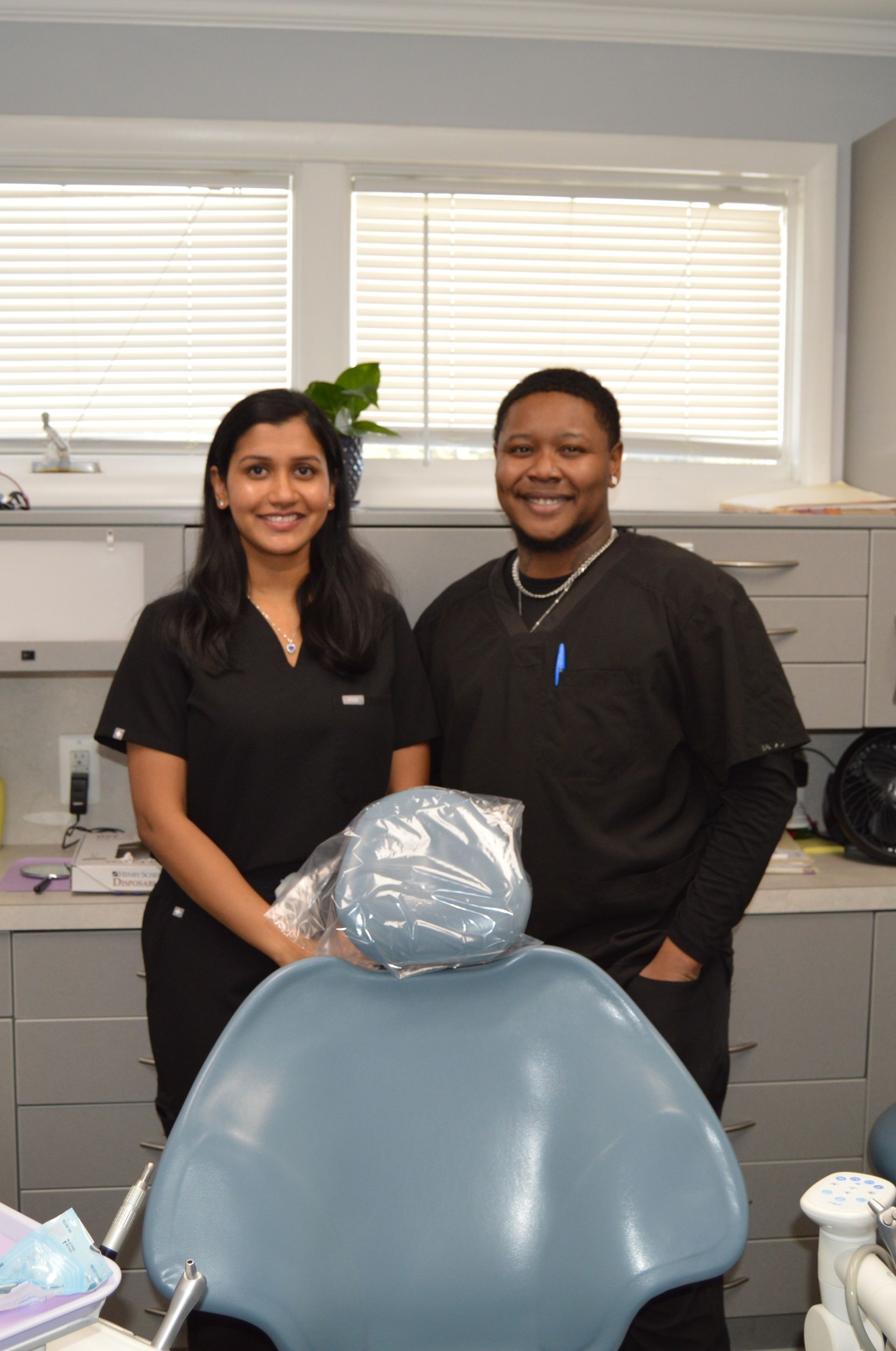 Ashley P and Dr. Saithi