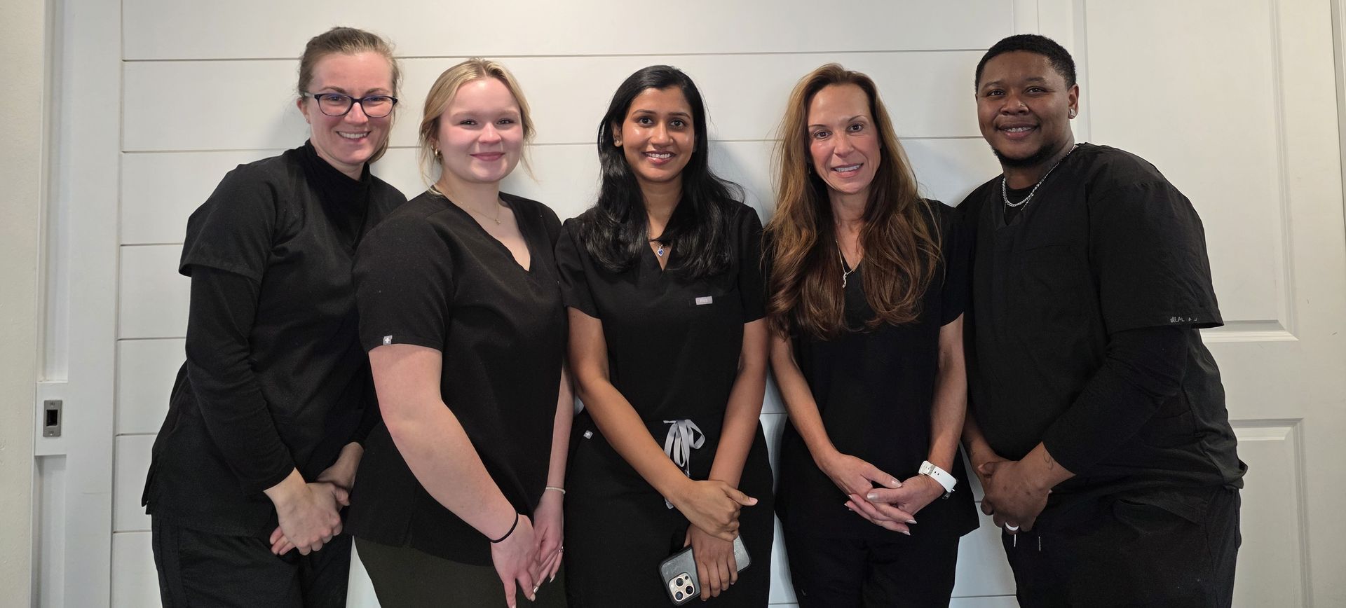 Brittany, Hannah, Dr. Saithi, Lois, Ashley