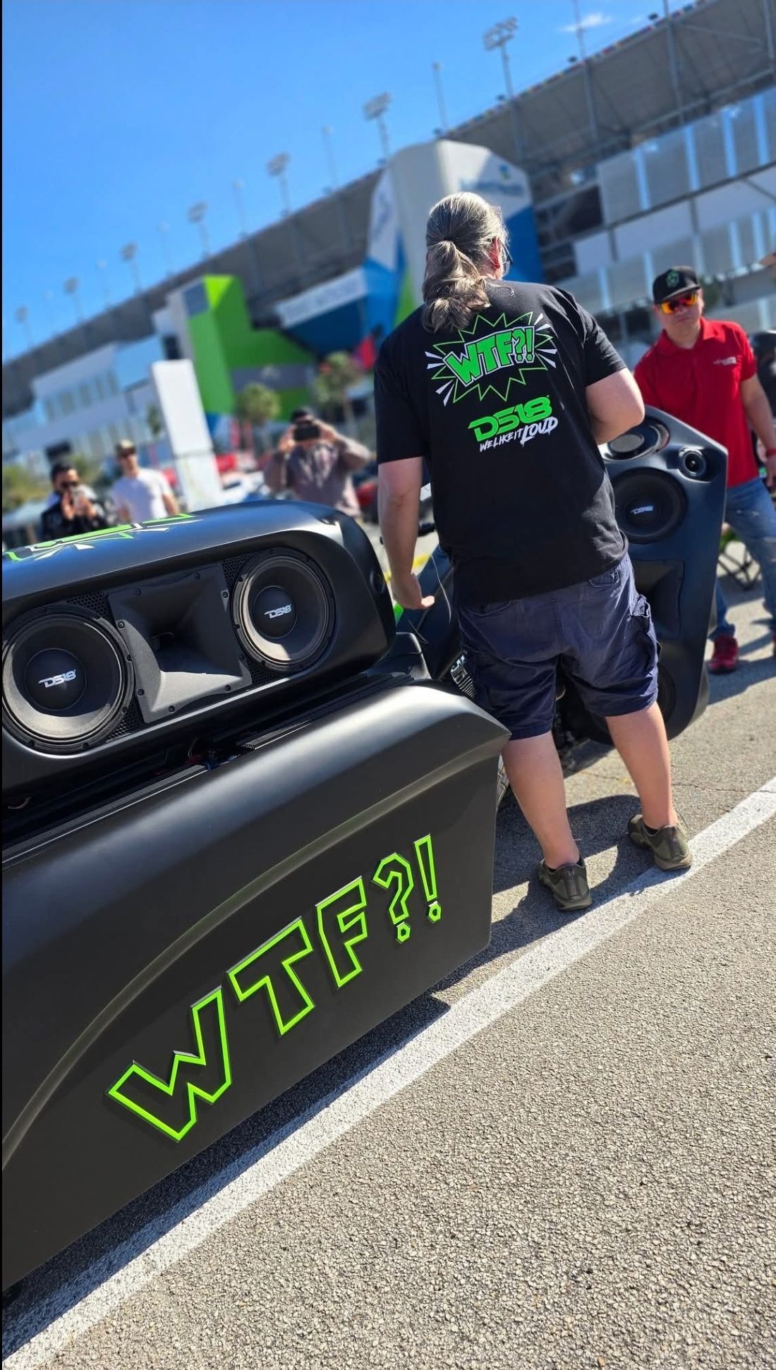 Team WTF big speakers