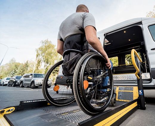 Wheelchair vehicle lift