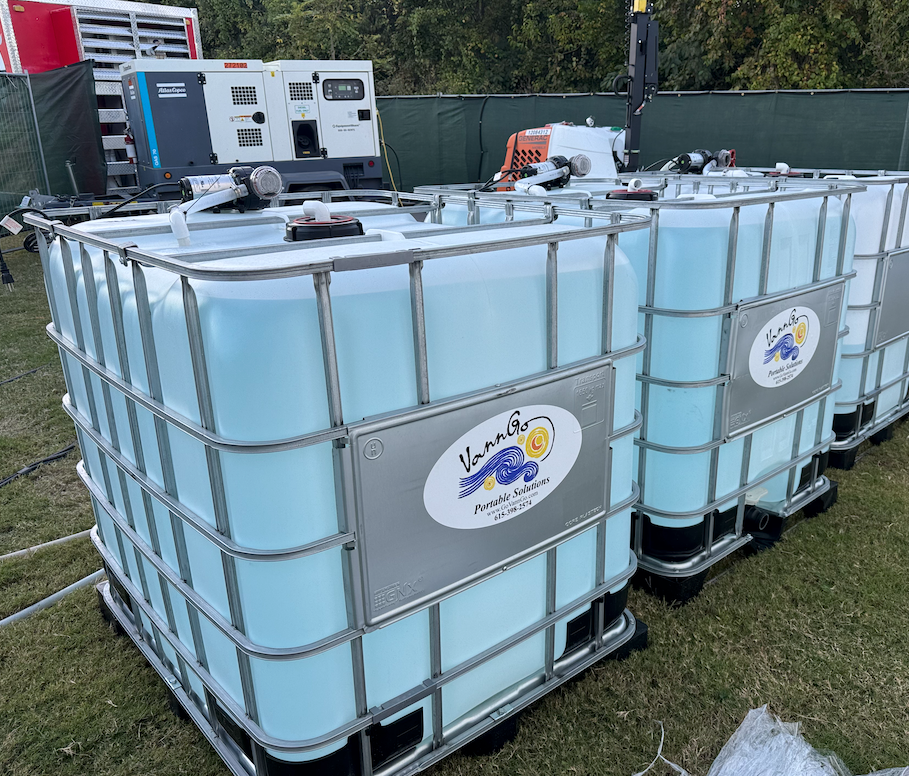 250 Gallon tote holding tanks for sale. 