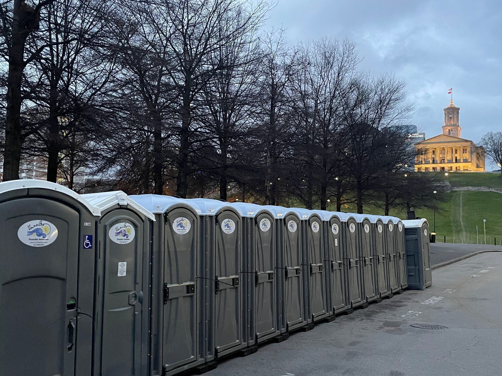 Construction Porta Potty Service and Maintenance