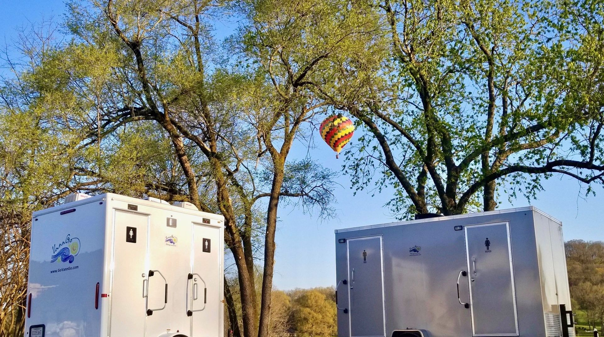 Wedding Restroom Trailer Rentals