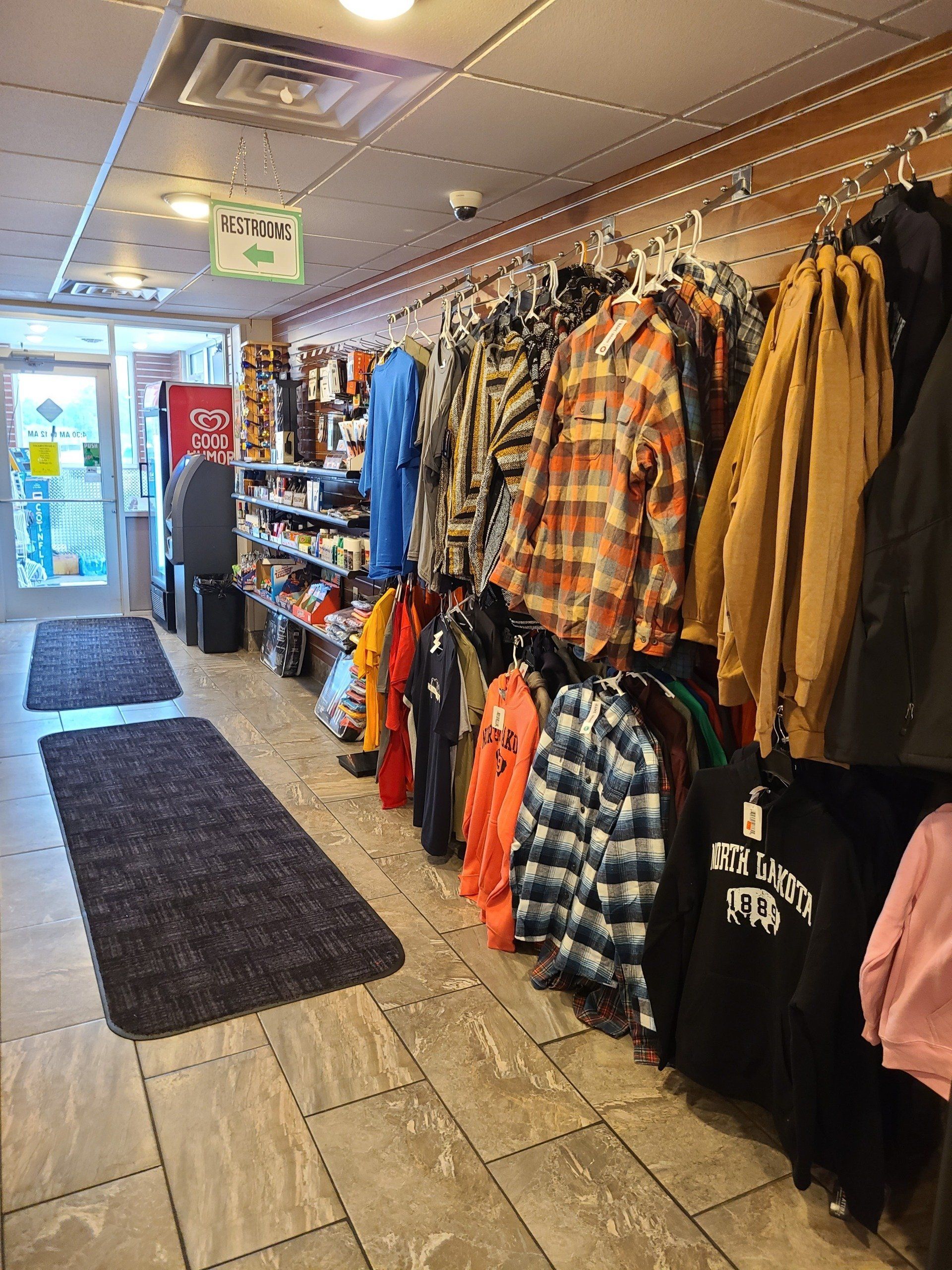 items for sale at the convenience store