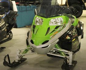 Snowmobile storage
