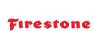 Firestone logo in red stylized text on a white background