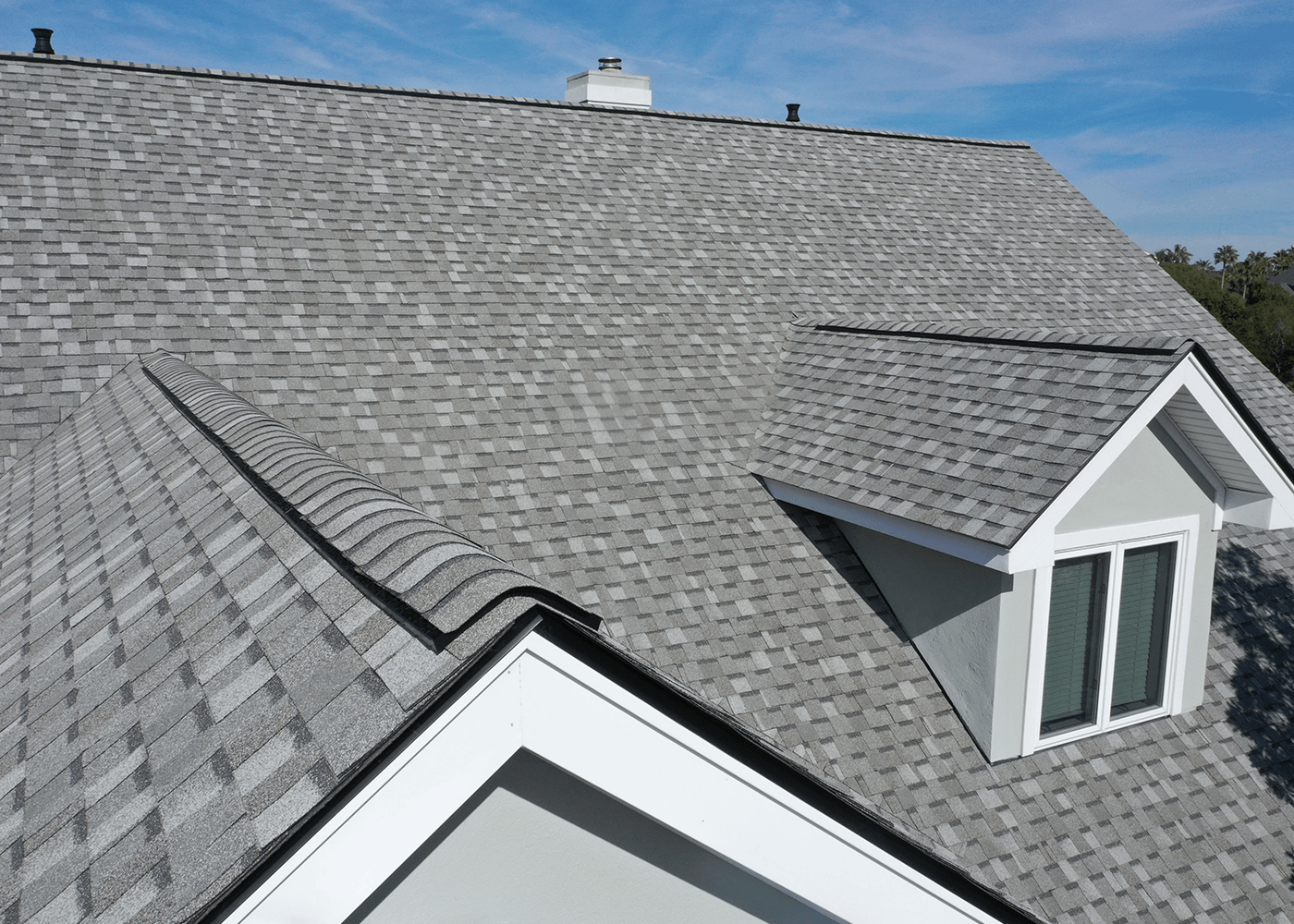 Shingle roof