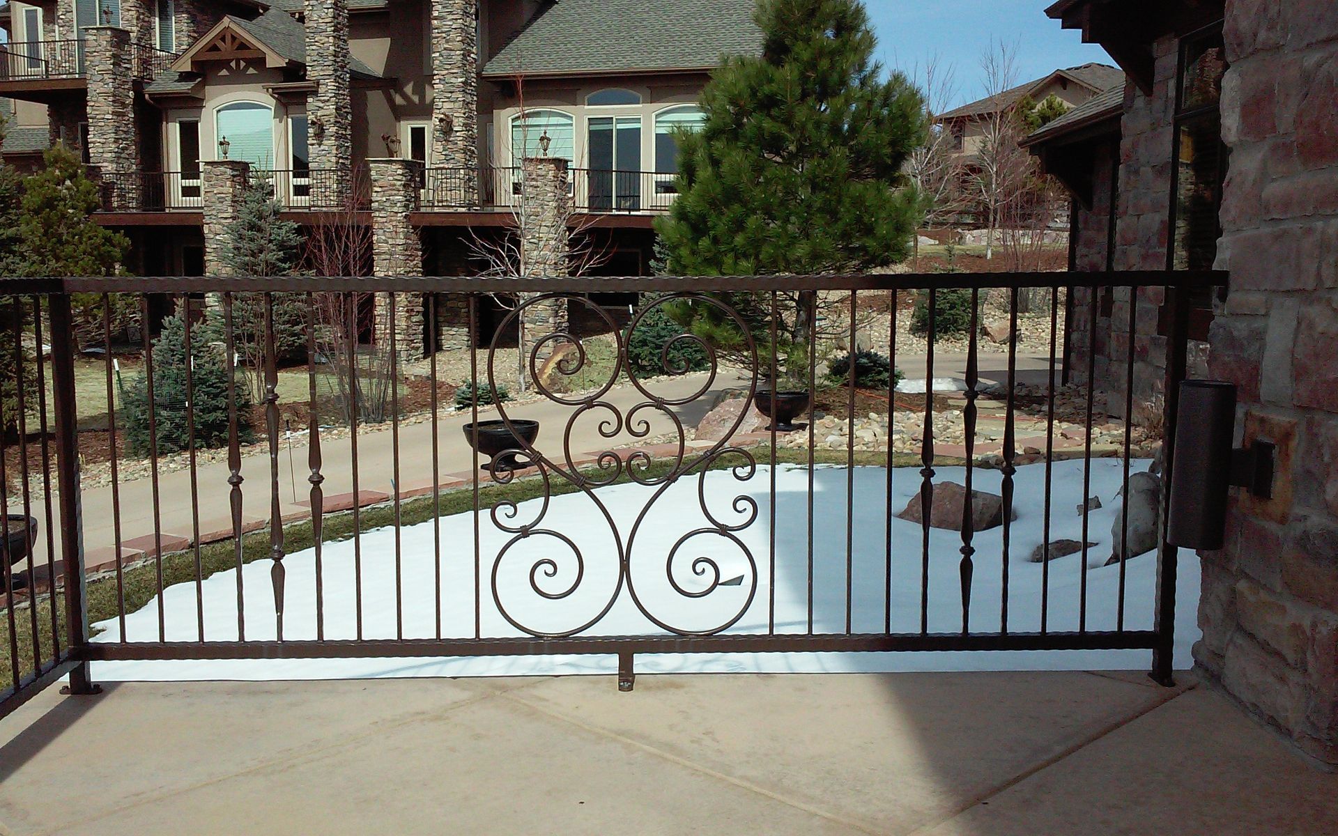 Exterior Iron Railings