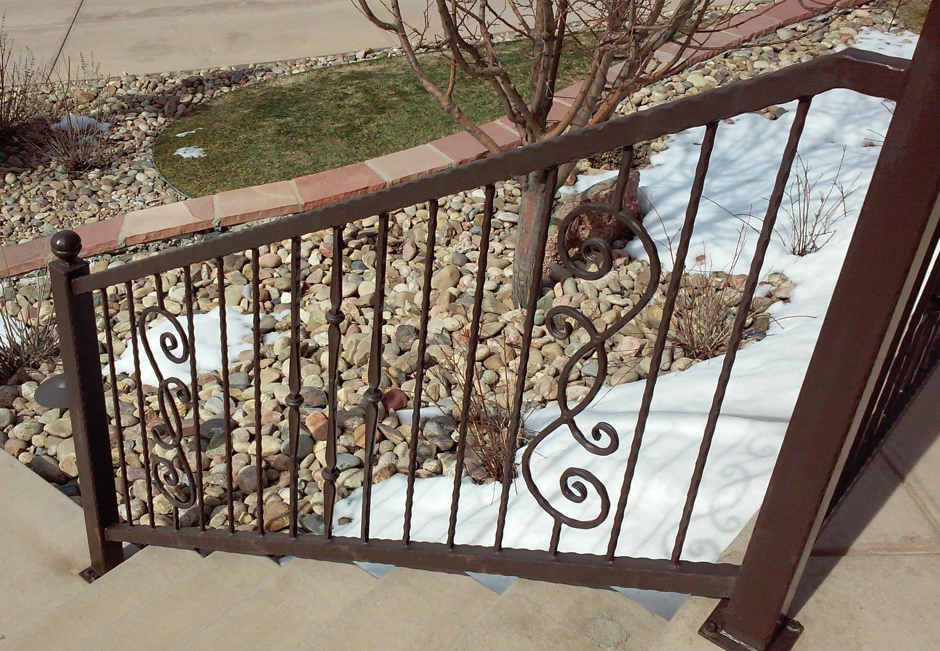 Exterior Iron Railings