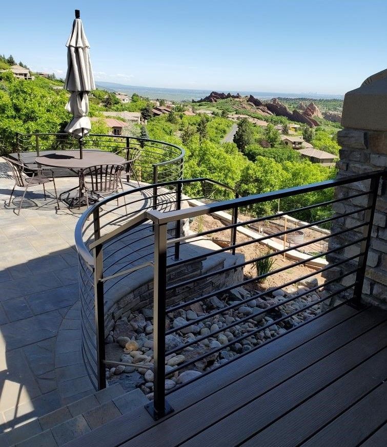 Exterior Iron Railings