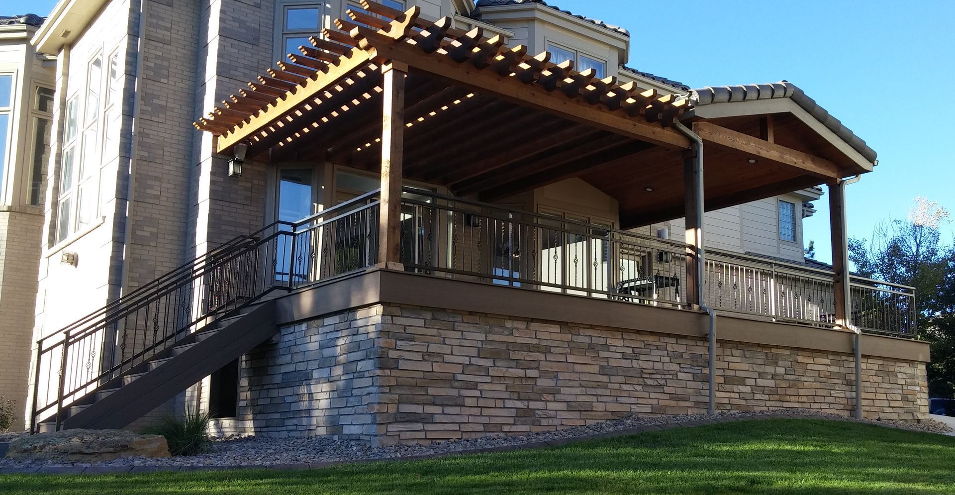 Exterior Iron Railings