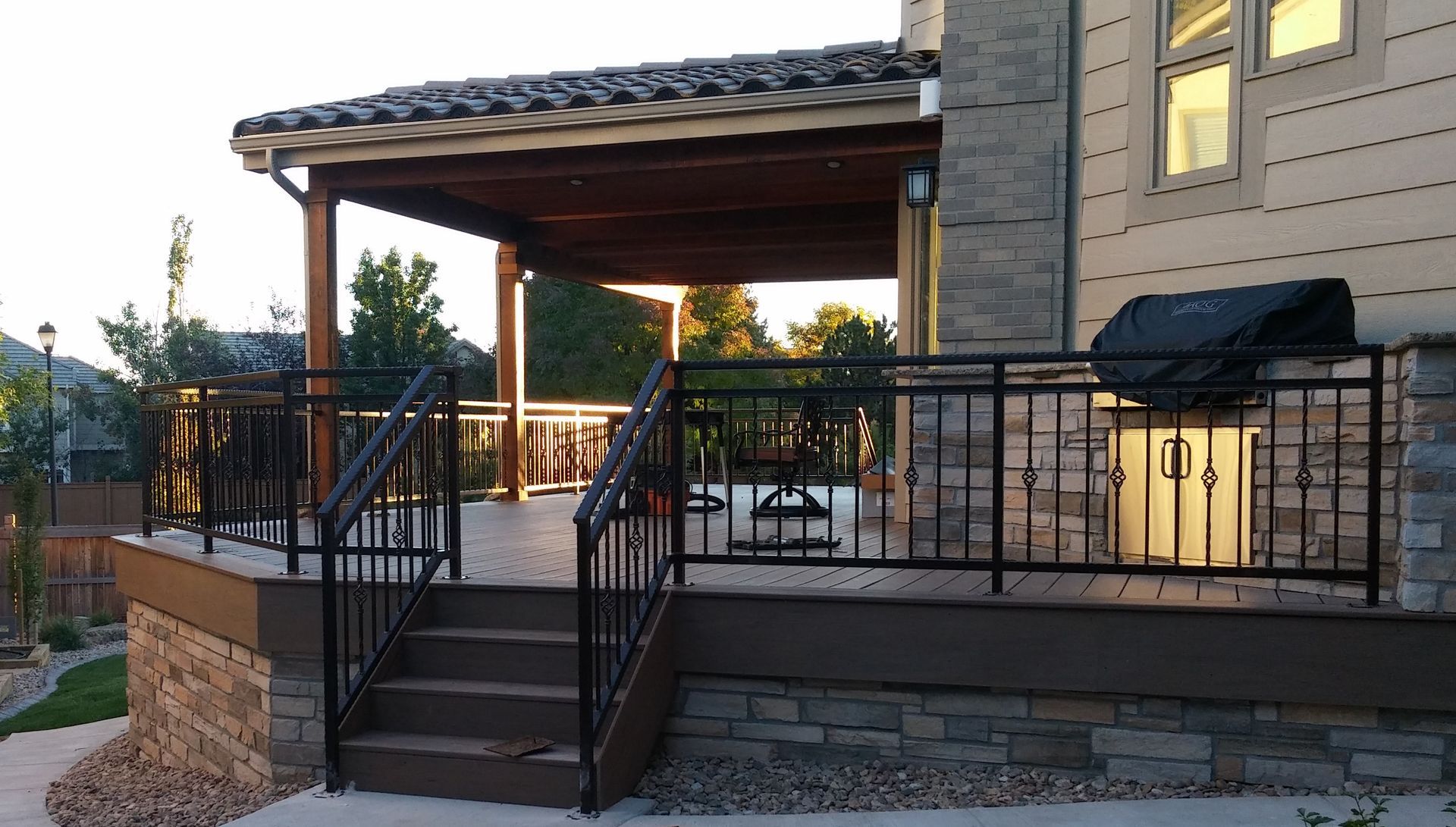 Exterior Iron Railings