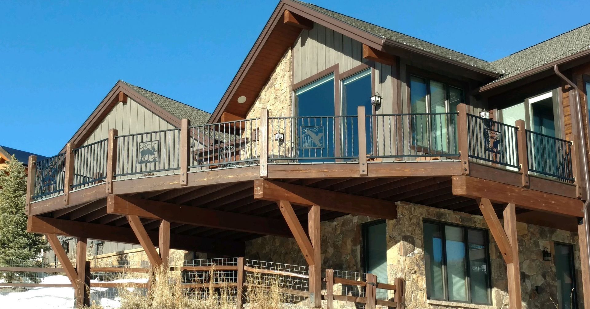 Exterior Iron Railings