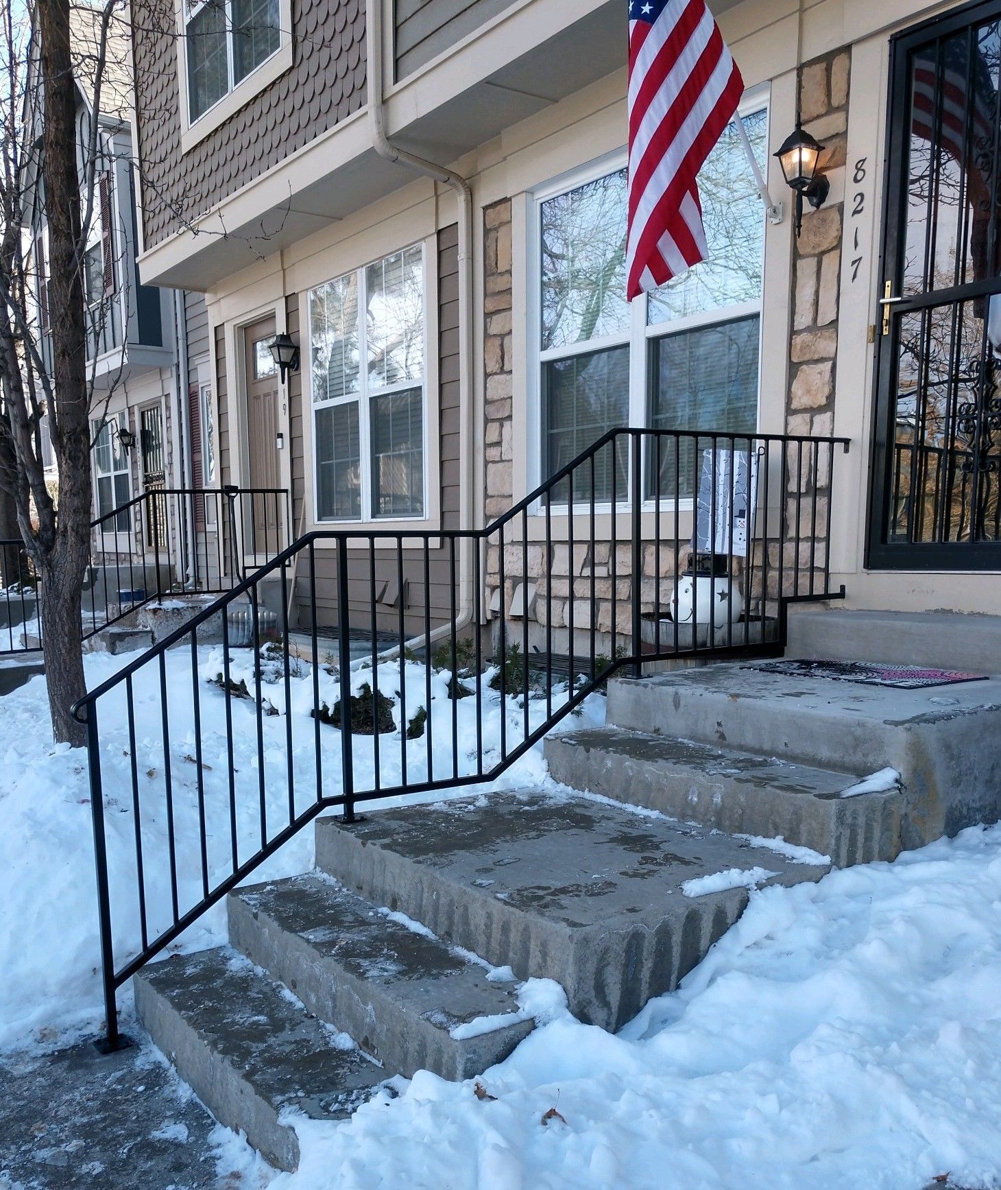 Exterior Iron Railings