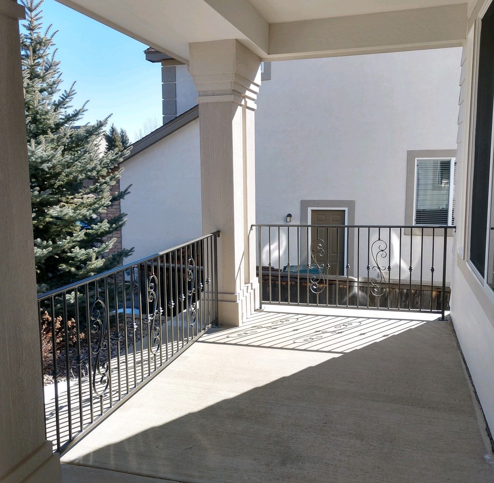 Exterior Iron Railings