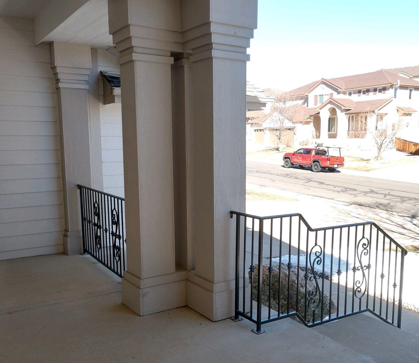Exterior Iron Railings
