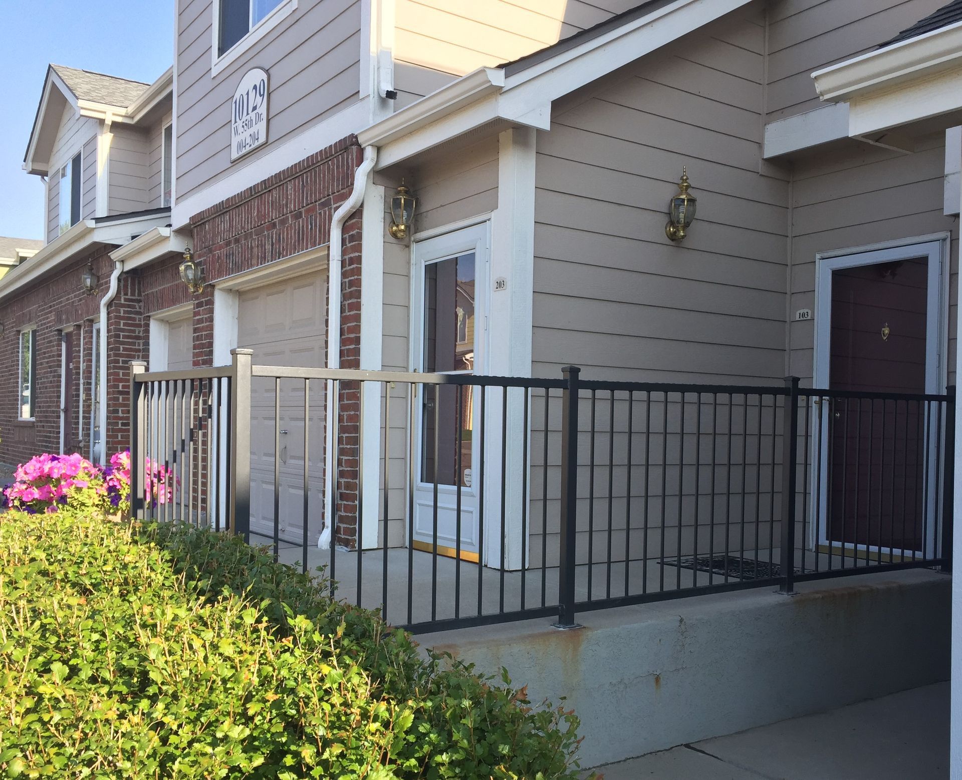 Exterior Iron Railings