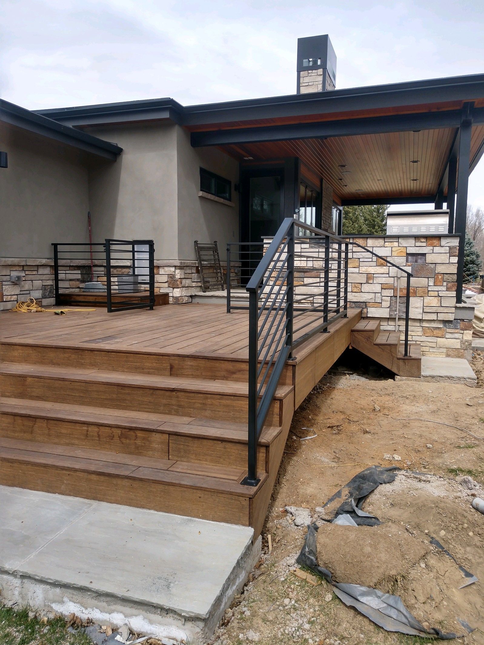 Exterior Iron Railings
