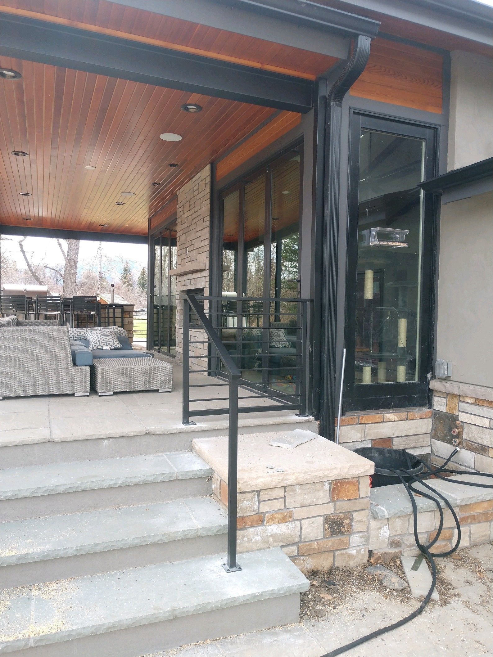 Exterior Iron Railings