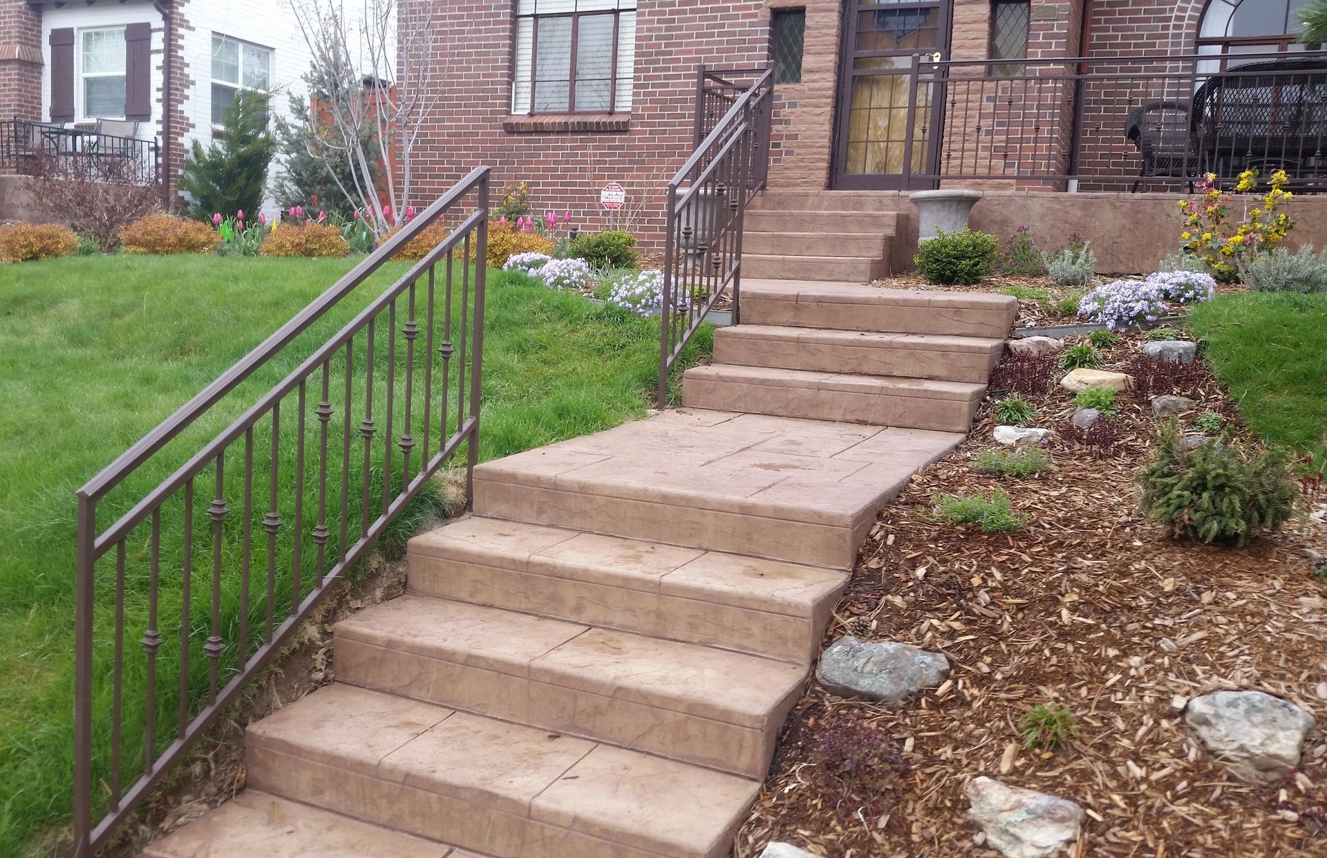 Exterior Iron Railings