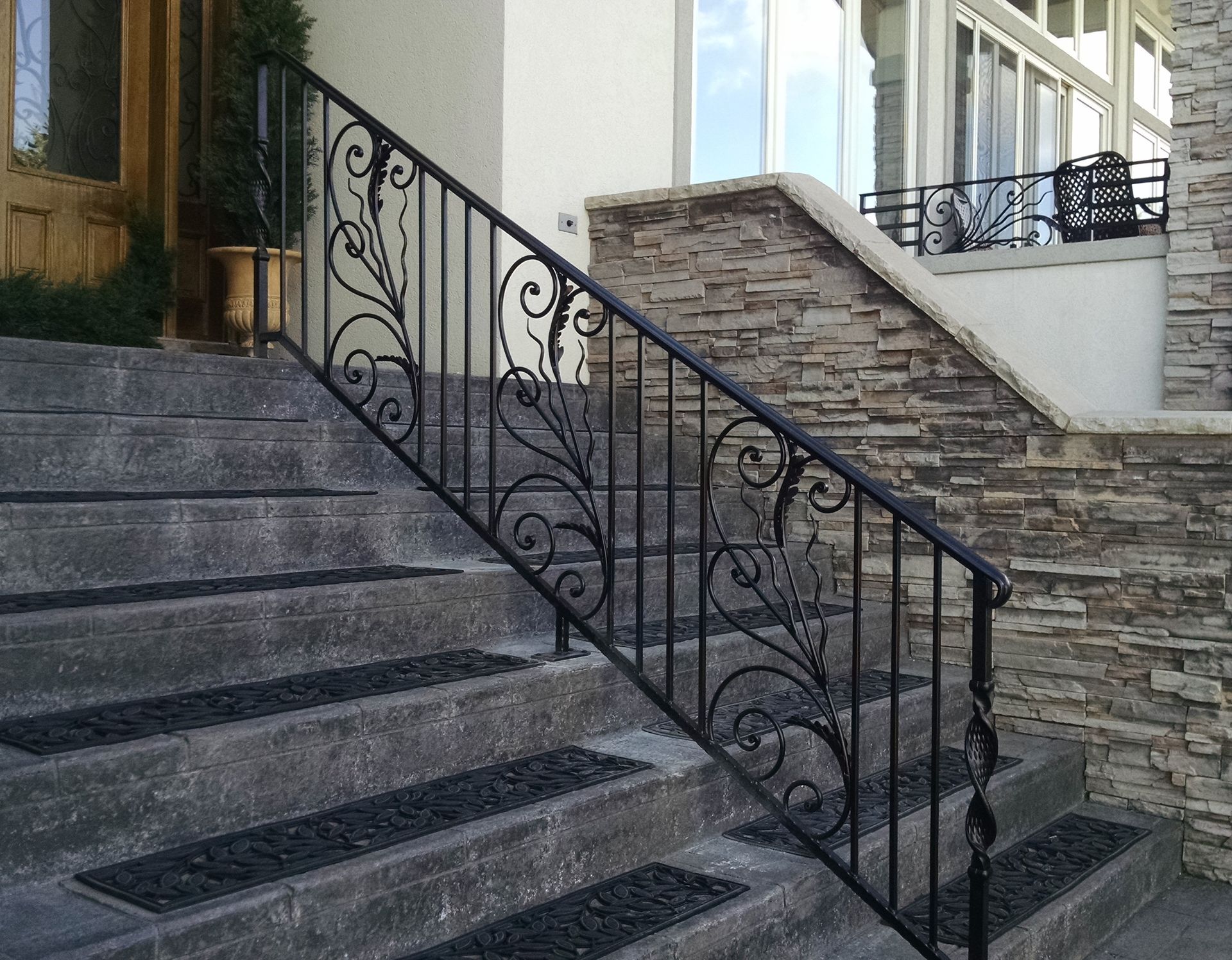 Exterior Iron Railings