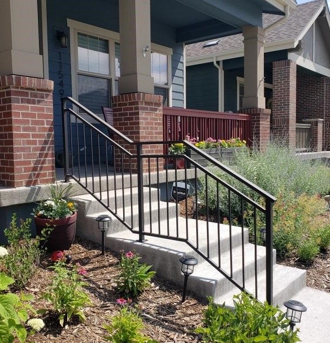 Exterior Iron Railings