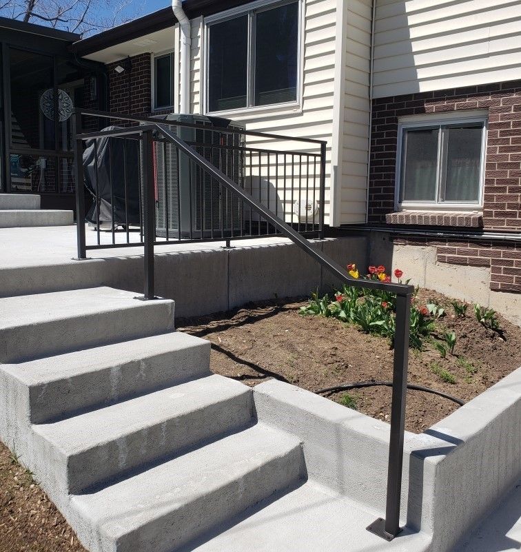 Exterior Iron Railings