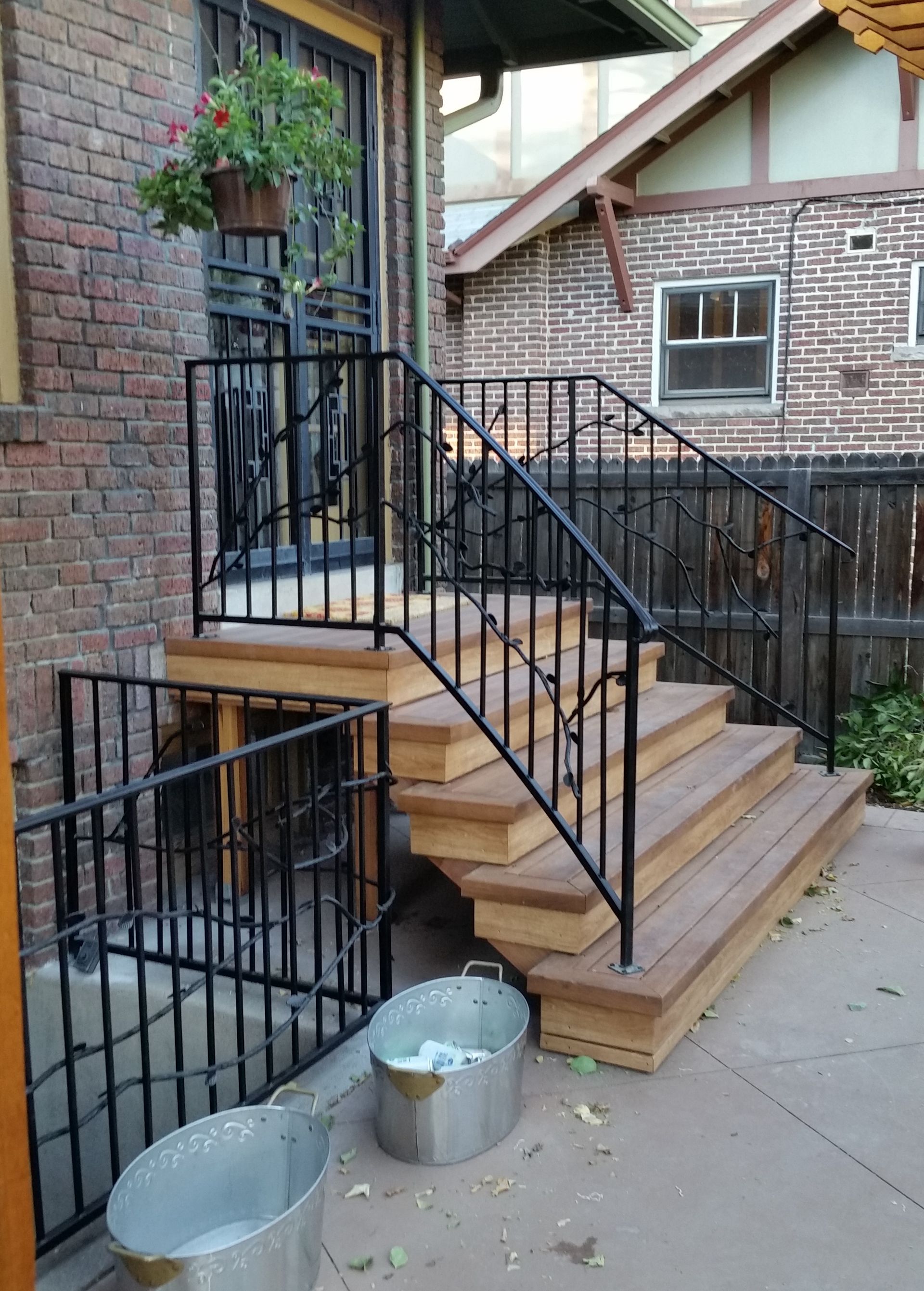 Exterior Iron Railings