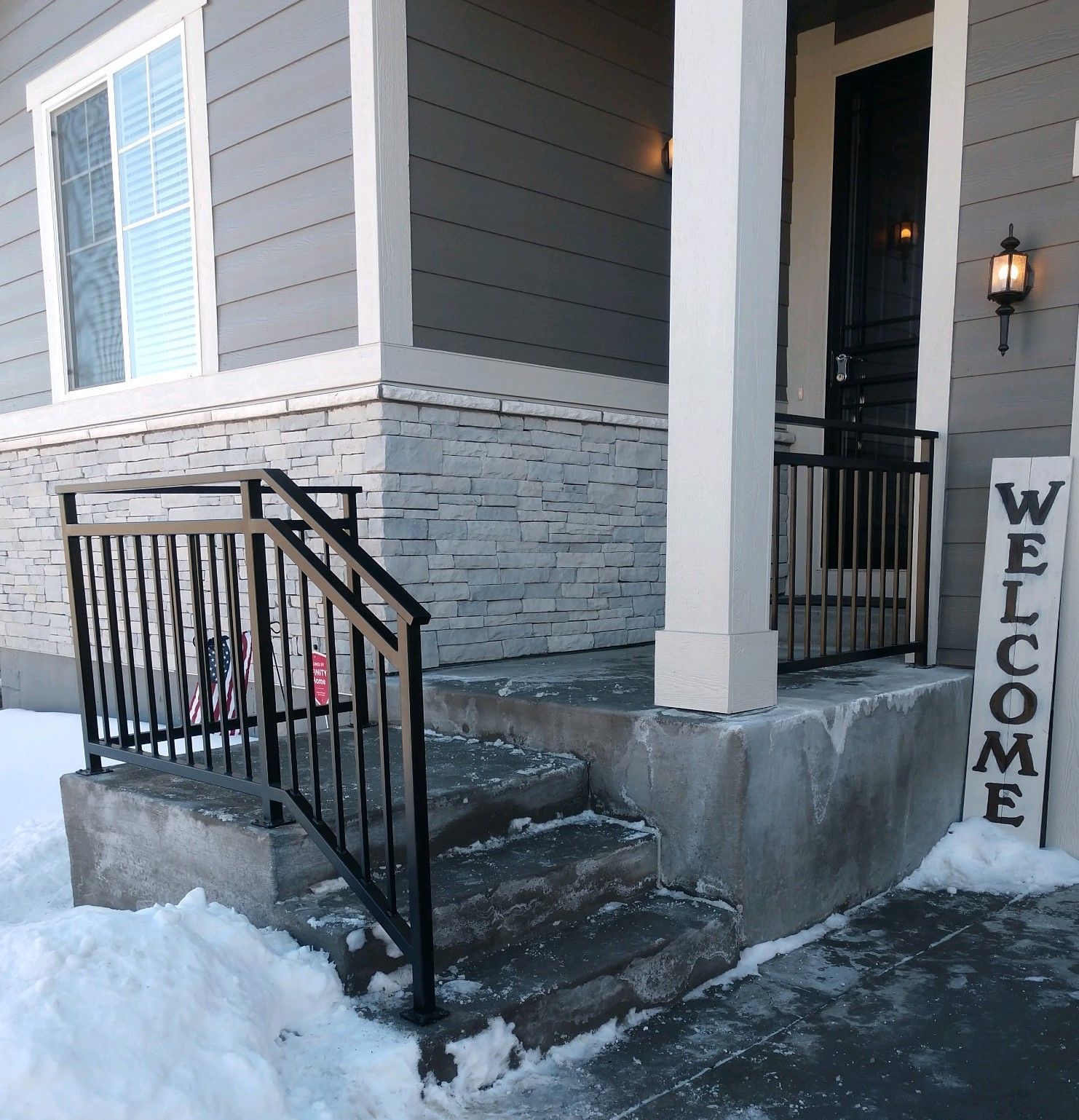 Exterior Iron Railings