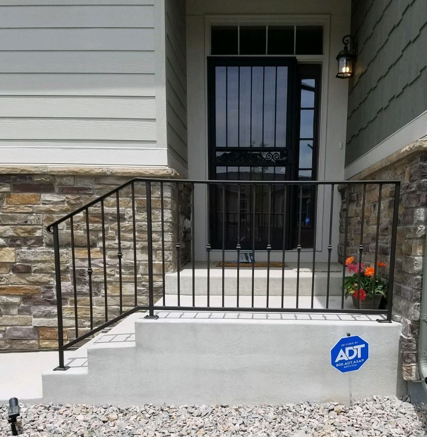 Exterior Iron Railings