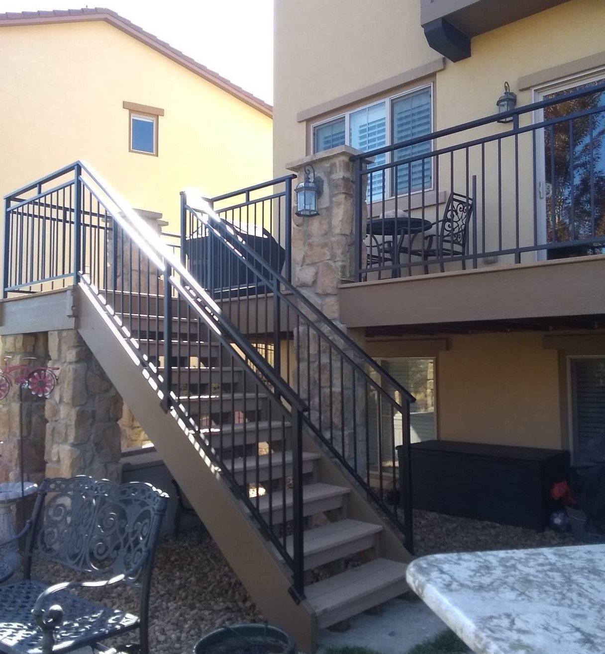 Exterior Iron Railings