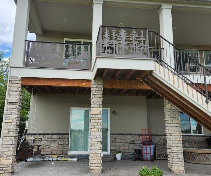 Exterior Iron Railings