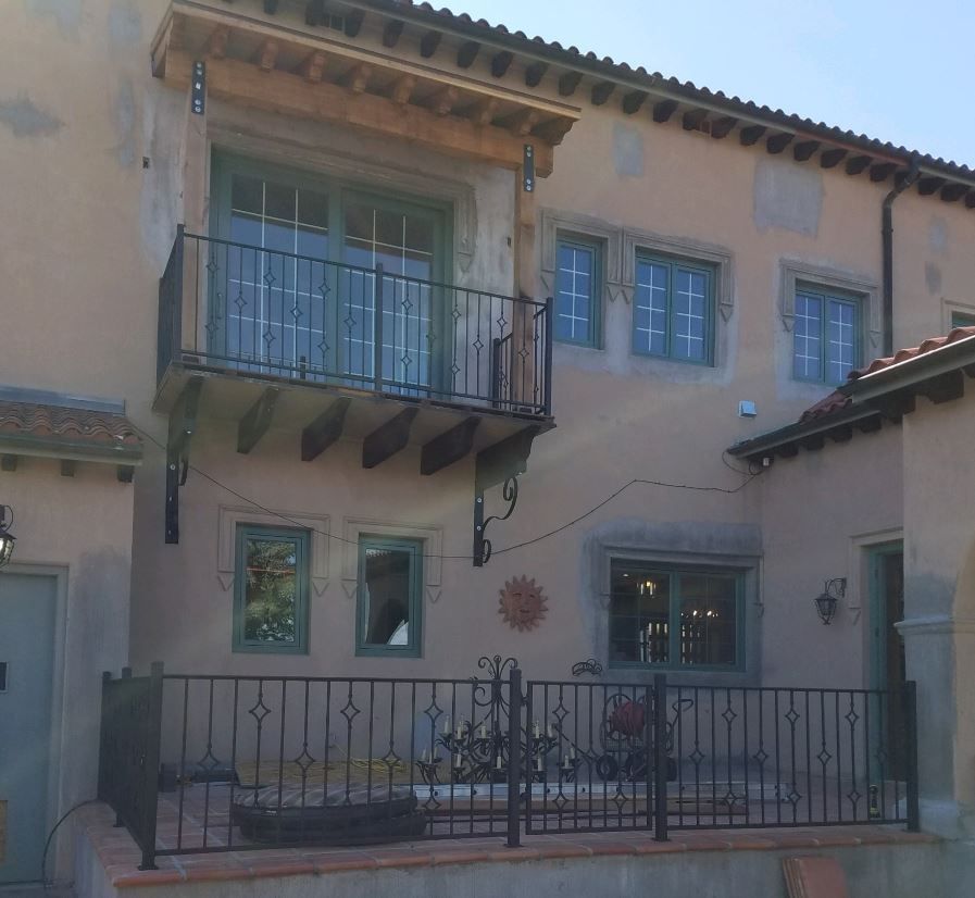 Exterior Iron Railings