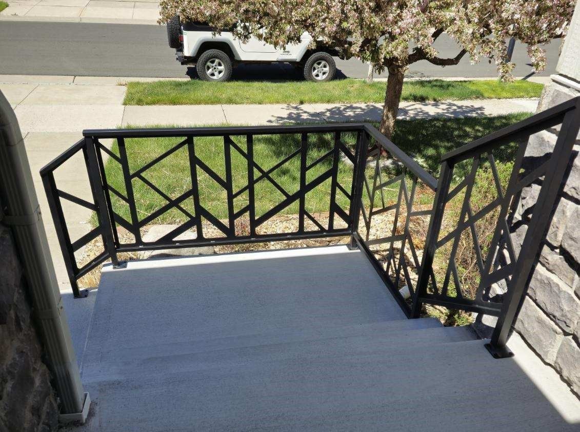 Exterior Iron Railings
