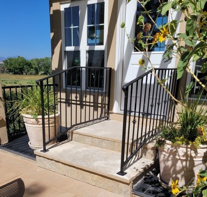 Exterior Iron Railings