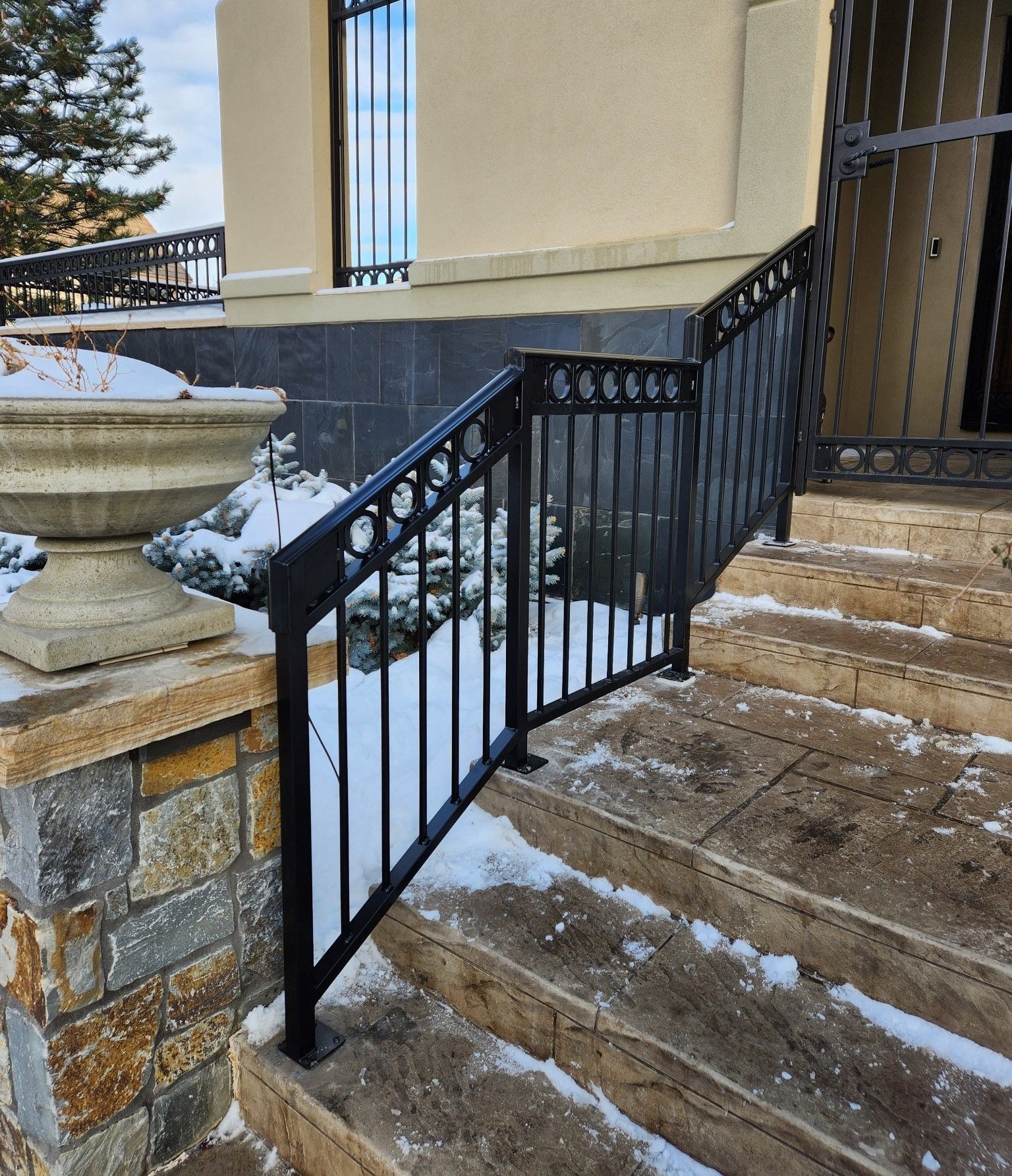 Exterior Iron Railings