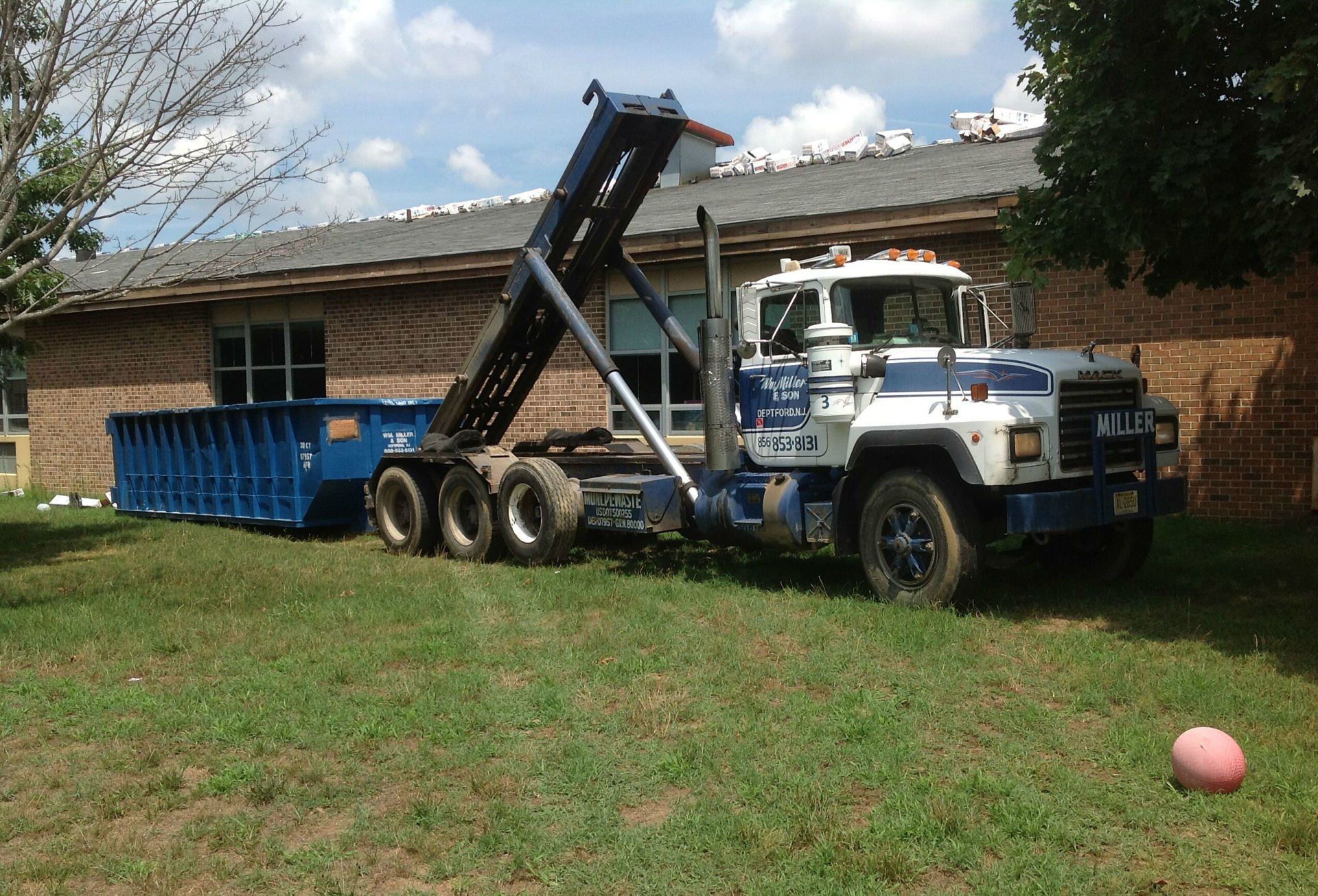 Dumpster William Miller & Son Trash Removal Inc Deptford, NJ