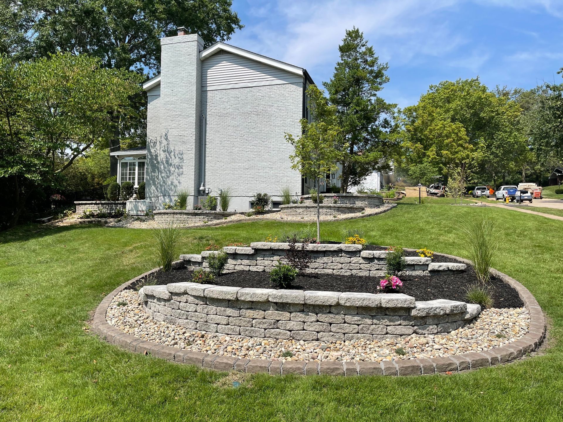 St. Louis landscaping job