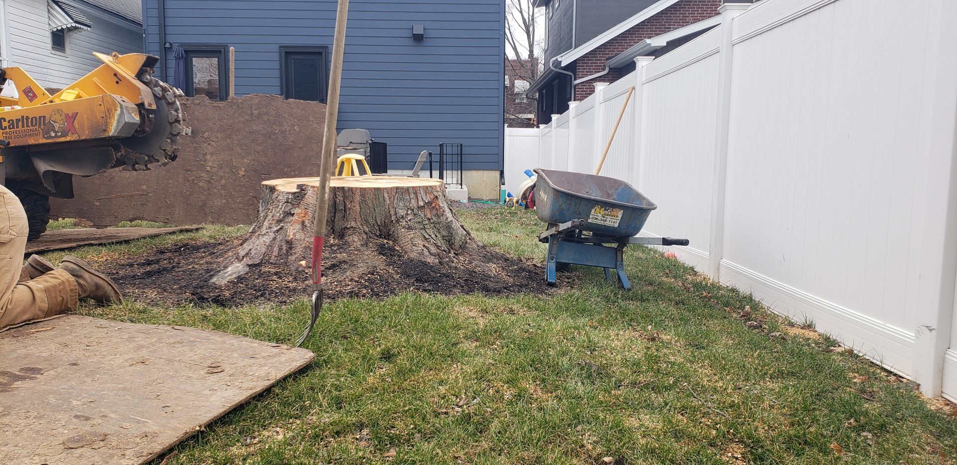 stump grinding