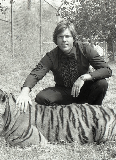 Thomas with Bombay the Tiger